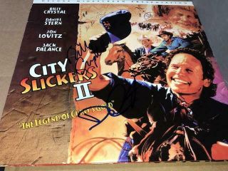 Billy Crystal & Daniel Stern Signed Autographed City Slickers Ii Laser Disc