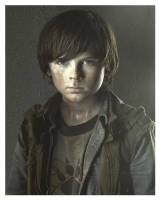 The Walking Dead Chandler Riggs " Carl " (8x10) Glossy Print G