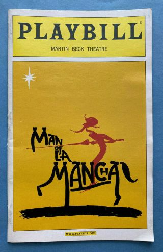 Man Of La Mancha Playbill (feb 2003) Brian Stokes Mitchell,  Mary Mastrantonio