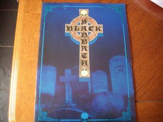 Black Sabbath Headless Cross Tour Programme 1989 Tony Iommi Tony Martin