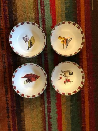 4 Lenox Winter Greetings Everyday 4 Pc Place Settings All 4 Birds 16pcs Total