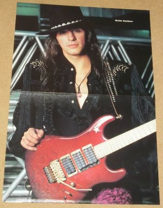 Bon Jovi Richie Sambora,  Mark Slaughter Band Tim Kelly 1994 Centerfold Poster