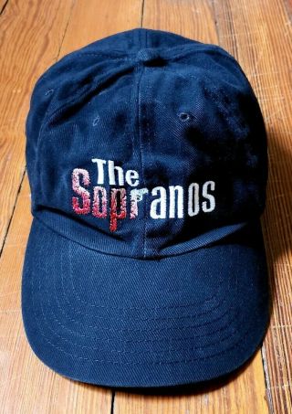 Vintage Official The Sopranos Promo Hat - James Gandolfini Hbo Tv Series