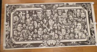 The Jam A History Part 1 - 20 " X 40 " Poster Michael Kirstead - 113 Rockers - 1987