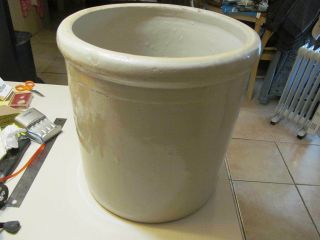 Rare Red Wing Pottery 5 Gallon Large Antique Stoneware Crock 2