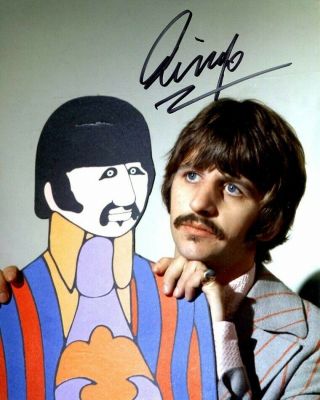 Ringo Star Autographed Signed 8x10 Photo (beatles) Reprint