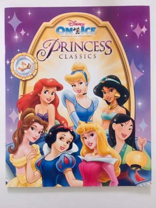 Disney On Ice Princess Classics Feld Entertainment Souvenir Program