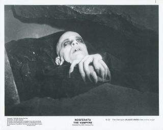 Klaus Kinski Count Dracula Vintage 1979 Nosferatu Horror Photo Vampire