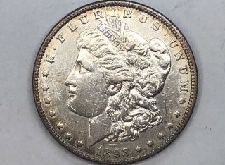 1893 P Morgan Silver Dollar Au Key Date