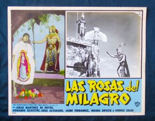 Las Rosas Del Milagro Virgen De Guadalupe Lobby Card Photo 59 Jorge M De Hoyos