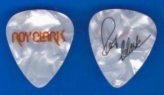 Roy Clark Signature Guitar Pick Country Logo Concert Hee Haw Grand Ole Opry