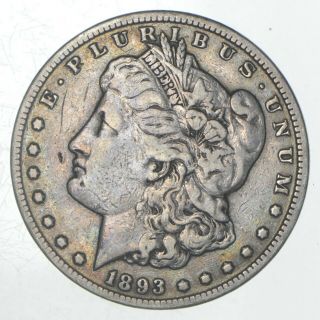 Carson City - 1893 - Cc Morgan Silver Dollar - Rare Historic Coin 886