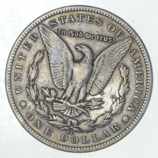 Carson City - 1893 - CC Morgan Silver Dollar - RARE Historic Coin 886 2