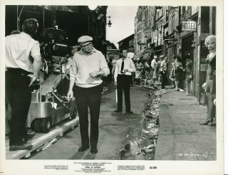 Director Billy Wilder Jack Lemmon Camera Crew Candid Vintage Irma La Douce Photo