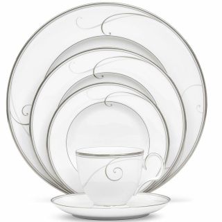 Noritake Platinum Wave 20 - Piece Dinnerware Set - Service for 4 2