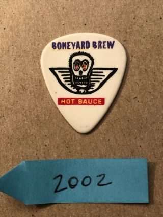 Aerosmith 2002 Joe Perry Boneyard Brew Guitar Pick