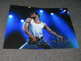 Rami Malek Signed 8x10 Photo Bohemian Rhapsody Movie