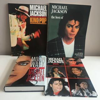 Michael Jackson Memorabilia Books Sheet Music Book Bundle