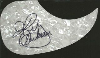 Music Legend Kelly Clarkson Signed Guitar Pick Guard All I Ever Wanted Piece By