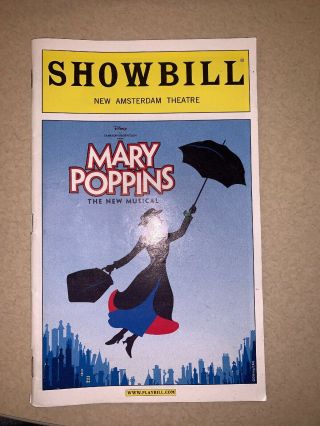 Mary Poppins Broadway Showbill