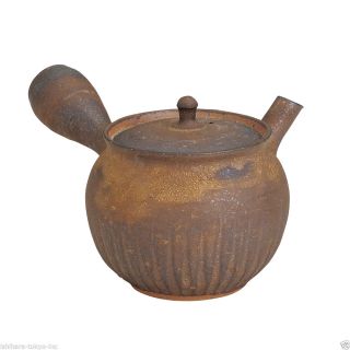 Tokoname Pottery: Junzo Maekawa - Japanese Kyusu Tea Pot 350cc Ceramic Fine Mesh