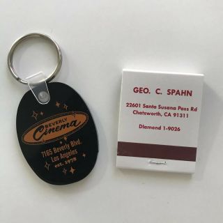 Beverly Cinema Keychain Tarantino Once Upon Time In Hollywood Spahn 
