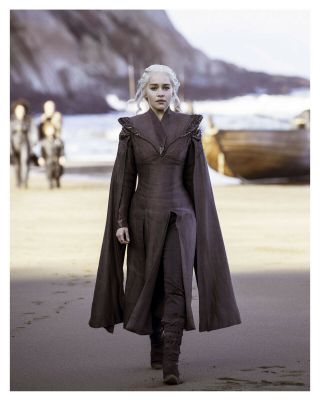 (game Of Thrones) (emilia Clarke) (daenerys Targaryen) 8x10 Photo - H -