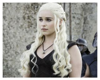 (game Of Thrones) (emilia Clarke) (daenerys Targaryen) 8x10 Photo (h)
