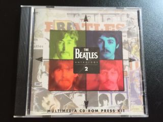 Beatles - Anthology 2 - Apple 1996 Cd - Rom Press Kit - Unplayed