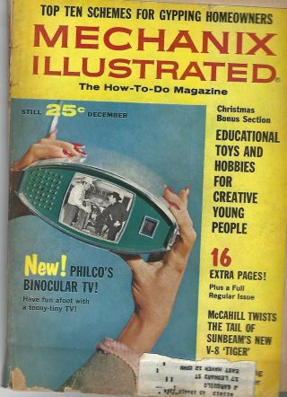 Philco’s Binocular Tv – 1954 Popular Mechanix