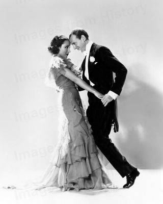8x10 Print Fred Astaire Dolores Del Rio Flying Down To Rio 1933 5502091