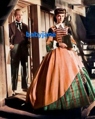 114 Vivien Leigh Leslie Howard Gone With The Wind Color Photo