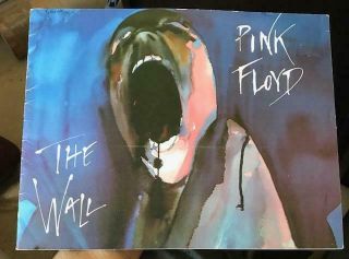 Pink Floyd 1981 The Wall Uk Tour Concert Program Program Book / Roger Waters