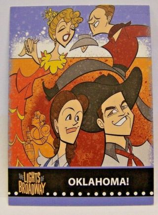 The Lights On Broadway Card Oklahoma