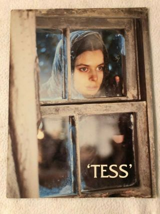 Tess 1979 Movie Promo Swag Card W/ Credits On Back - Natassja Kinski - Rare