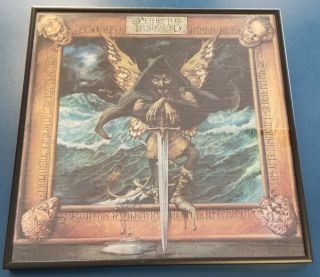Jethro Tull The Broadsword And The Beast Lp Vinyl Record Album Framed Rock Wall