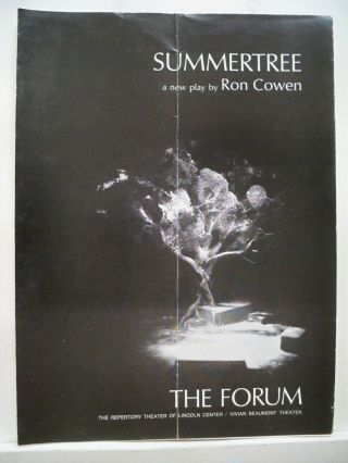Summertree Large Program Blythe Danner / David Birnery / Ron Cowen Nyc 1968