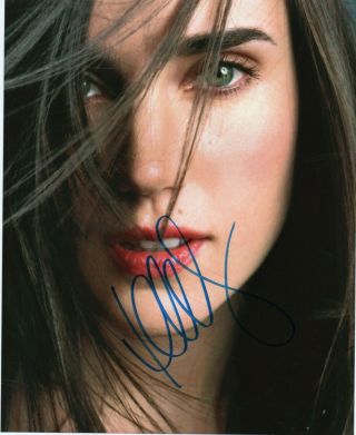 Autographed Jennifer Connelly Signed 8 X 10 Photo Really