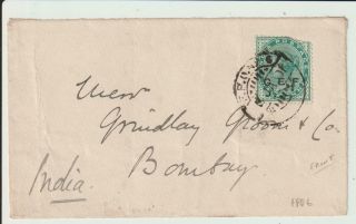 China / India / Military - 1901 C.  E.  F.  " Fpo.  No.  6 " Front Only