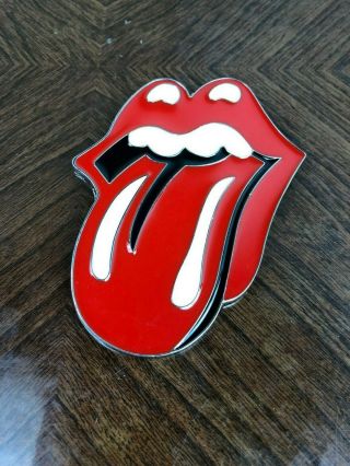 Rolling Stones Tongue Collectible Novelty Belt Buckle - Vintage Belt Buckles