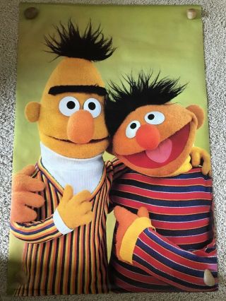 Vintage Muppets,  Sesame Street,  Bert &ernie,  1980