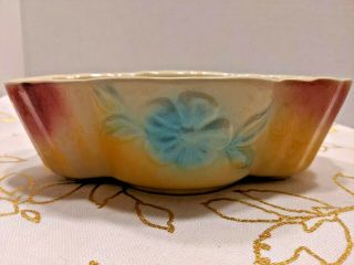 Vintage 1940s Hull Pottery Sunglow Planter Flower Usa 182