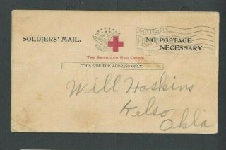 Ca 1915 Ww1 Aef American Expeditionary Forces Ship Arrival Notice W/military - - - -