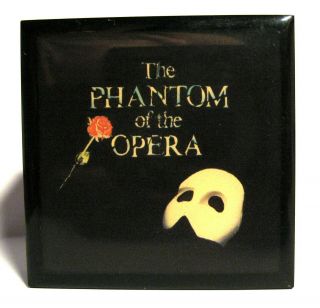 Vintage 1988 Phantom Of The Opera Logo Matchbox Pristine Michael Crawford