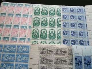 Full 10 sheets US 4 cent stamps 2