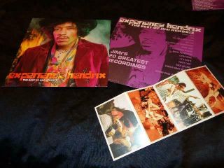 Jimi Hendrix Two 1999 Experience Poster Flats,  Four 1999 Experience Postcards