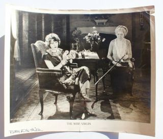 Vtg 1924 Patsy Ruth Miller (the Wise Virgin) Silent Film Movie Promo Photo 69