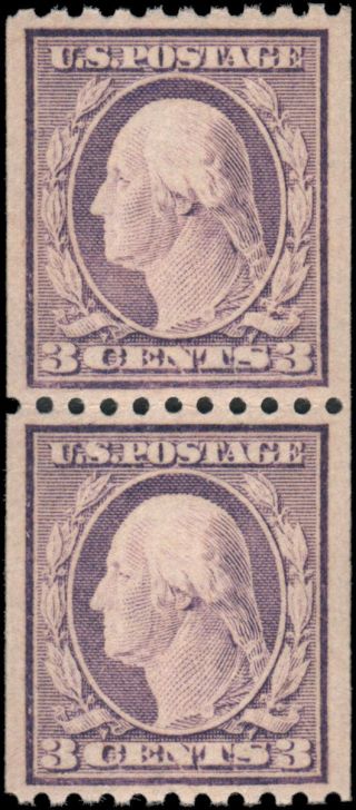 Us 489 Mnh Xf Pair,  With Pse Cert Graded 80