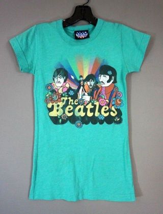 Vintage Womens Concert T - Shirt The Beatles Xs Rare 1970 