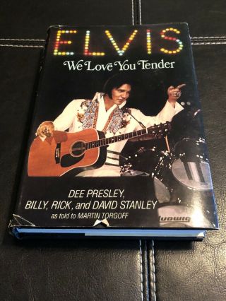 Elvis Presley,  1980 Book (elvis We Love You Tender